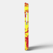 Palmen in einem posterisierten Design Case-Mate iPhone Hülle (Rückseite / Links)