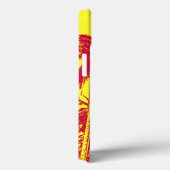 Palmen in einem posterisierten Design Case-Mate iPhone Hülle (Rückseite / Rechts)