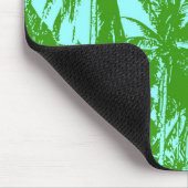 Palmen in einem posterisierten Design Mousepad (Ecke)