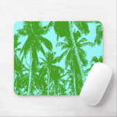 Palmen in einem posterisierten Design Mousepad (Mit Mouse)