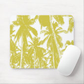 Palmen in einem posterisierten Design Mousepad (Mit Mouse)