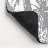 Palmen in einem posterisierten Design Mousepad (Ecke)