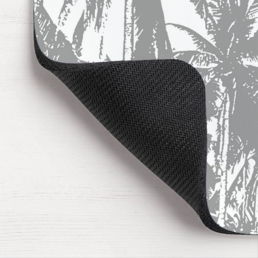 Palmen in einem posterisierten Design Mousepad (Ecke)