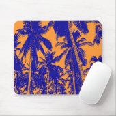 Palmen in einem posterisierten Design Mousepad (Mit Mouse)