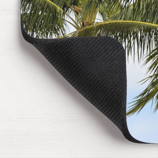 Palmen in Kauai Mousepad (Ecke)