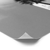 Palmen in Los Angeles Poster (Ecke)