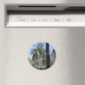 Palmen in Malaga Magnet (In Situ (Geschirrspüler))