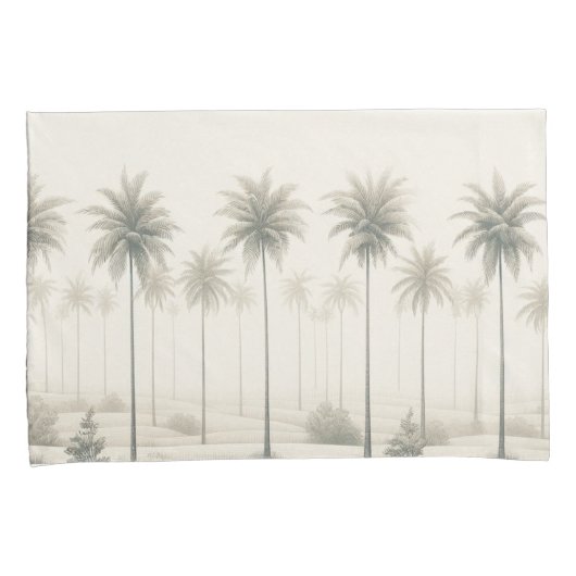 Palmen in Miami "Just Another Day in Paradise" Kissenbezug (Vorderseite-Rechts)