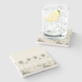 Palmen in Miami Steinuntersetzer