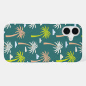 Palmen iPhone Hülle (Rückseite (Horizontal))