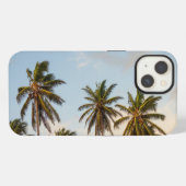 Palmen iPhone Hülle (Rückseite (Horizontal))