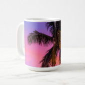 Palmen Kaffeetasse (Vorderseite Links)