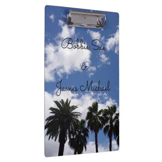 Palmen Klemmbrett (Rechts)