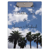 Palmen Klemmbrett (Vorderseite)