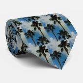 Palmen Krawatte (Gerollt)