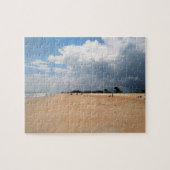 Palmen-Küsten-Florida-Strand Puzzle (Horizontal)