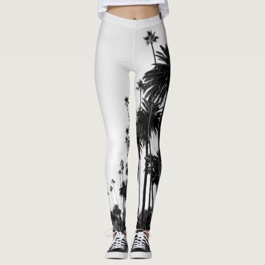 Palmen LA Leggings (Vorderseite)
