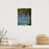 Palmen & Lagune, Musket Cove Island Resort Poster (Küche)