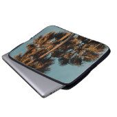 Palmen Laptopschutzhülle (Vorne Knopf)