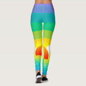 Palmen Leggings (Rückseite)
