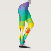 Palmen Leggings (Rechts)