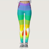 Palmen Leggings (Vorderseite)