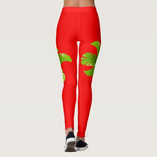 Palmen Leggings (Rückseite)