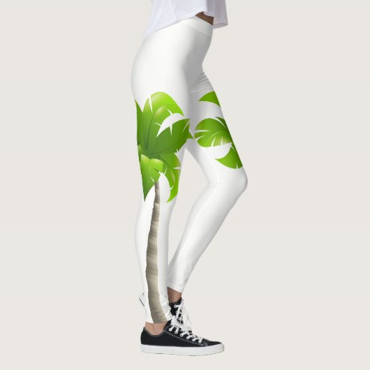 Palmen Leggings (Rechts)