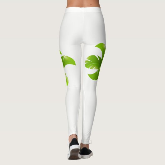 Palmen Leggings (Rückseite)