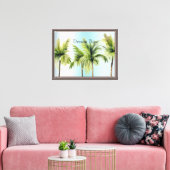 Palmen Leinwanddruck (Insitu (Wohnzimmer))