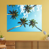 Palmen Leinwanddruck (Insitu (Wohnzimmer))