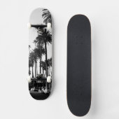Palmen Los Angeless Beverly Hills Skateboard (Vorderseite)