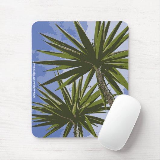 Palmen Mousepad (Mit Mouse)