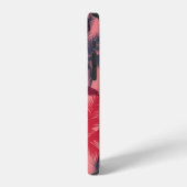 Palmen nahtloses Muster iPhone Hülle (Linke Seite)