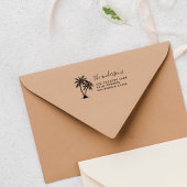 Palmen | Name und Rücksendeadresse der Skriptfamil Permastempel