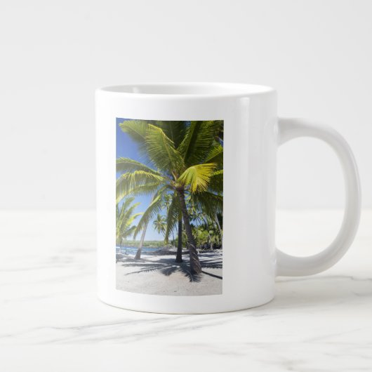 Palmen, National Historic Park Pu'uhonua o Jumbo-Tasse (Rechts)