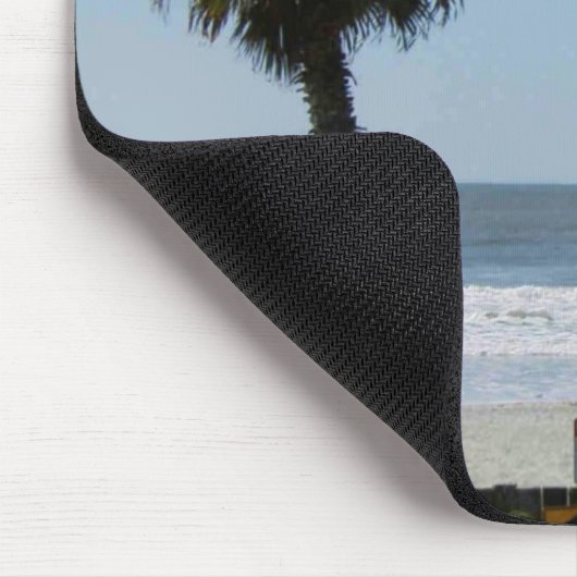 Palmen (Ozean, CA) Mousepad (Ecke)