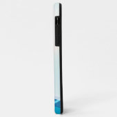 Palmen Ozeanwellen blau (alle Telefone) Case-Mate iPhone Hülle (Hinten/Links)