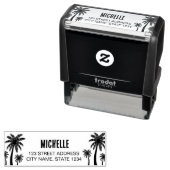 Palmen Personalisiert Permastempel (Beispiel)