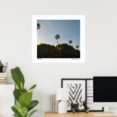 Palmen Poster (Heimbüro)