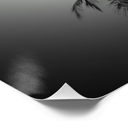 Palmen Poster (Ecke)