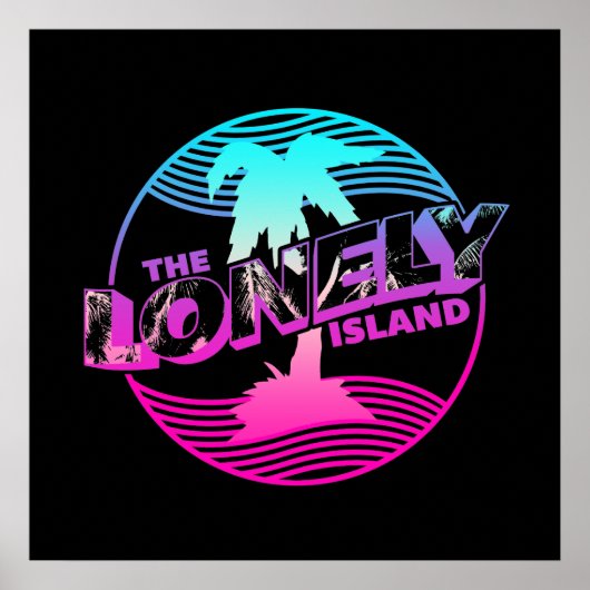 Palmen Poster (Vorne)