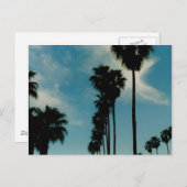 Palmen Postkarte (Vorne/Hinten)