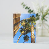 Palmen Postkarte (Stehend Vorderseite)