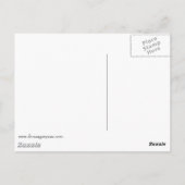 Palmen Postkarte (Rückseite)