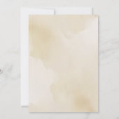 Palmen Prosecco Tropisches Brautparty Einladung (Rückseite)