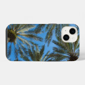 Palmen Schirm iPhone Hülle (Rückseite (Horizontal))