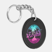 Palmen Schlüsselanhänger (Vorderseite links)