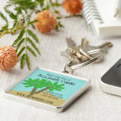 Palmen Schlüsselanhänger (Seite)