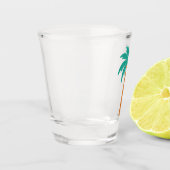 Palmen Schnapsglas (Links)